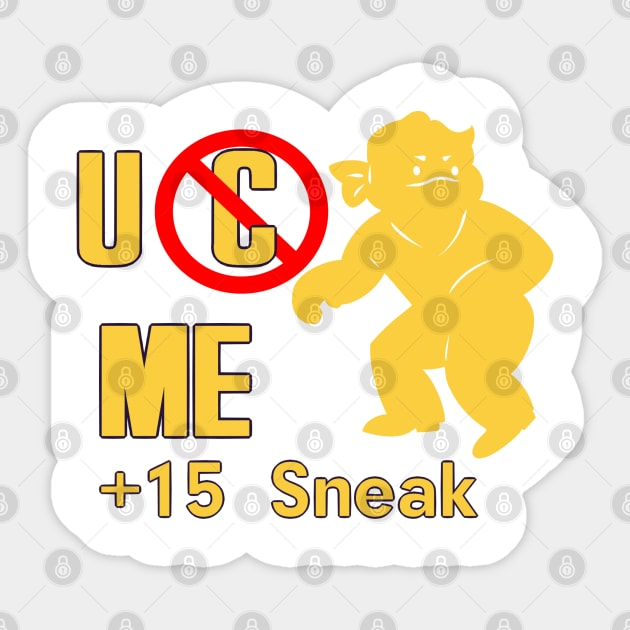 Sneaky Time Sticker by KingVego